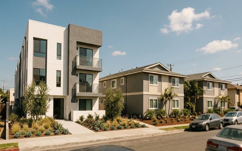 Ground-up development versus value-add multifamily investment comparison for Orange County in 2026