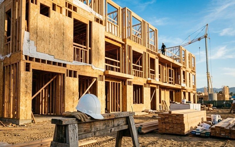 Modular vs stick-built construction comparison for California multifamily development projects