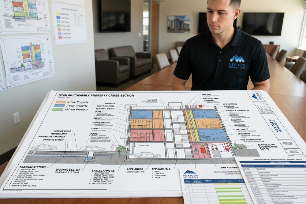 Utah multifamily property cost segregation component analysis