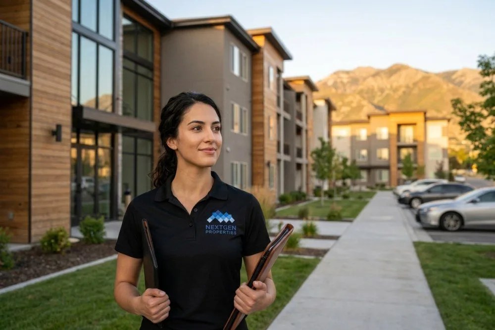 Modern multifamily apartment buildings in Salt Lake City with professional investment analysis